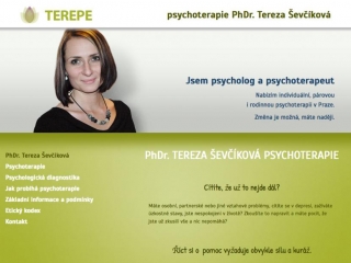 Psychoterapeut Tereza Ševčíková 